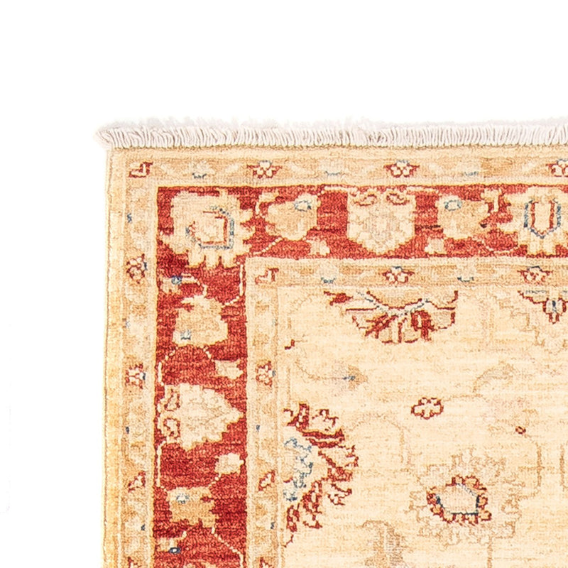 Alfombra de pasillo Alfombra Ziegler - 232 x 82 cm - beige