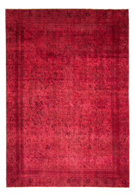 Alfombra Vintage - 344 x 259 cm - rojo oscuro