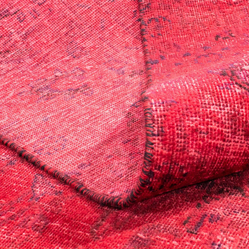 Alfombra Vintage - 344 x 259 cm - rojo oscuro