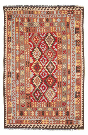 Alfombra Kelim - Splash - 292 x 193 cm - multicolor