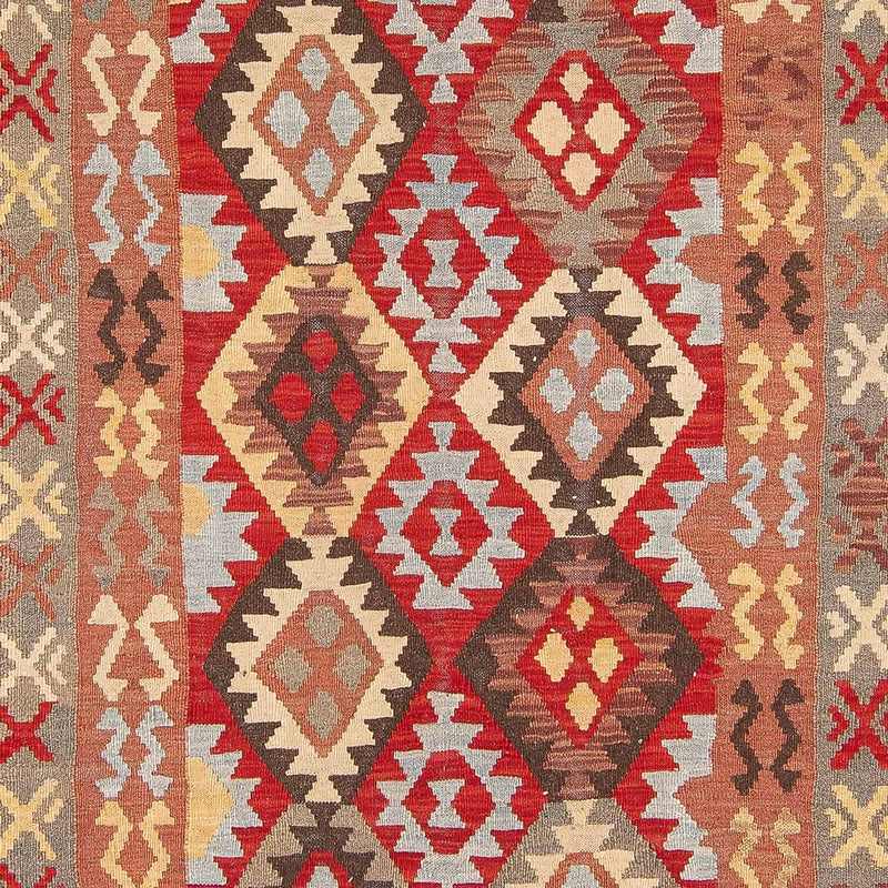 Alfombra Kelim - Splash - 292 x 193 cm - multicolor