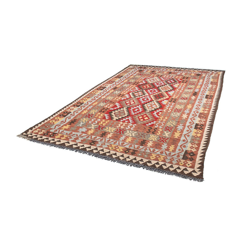 Alfombra Kelim - Splash - 292 x 193 cm - multicolor