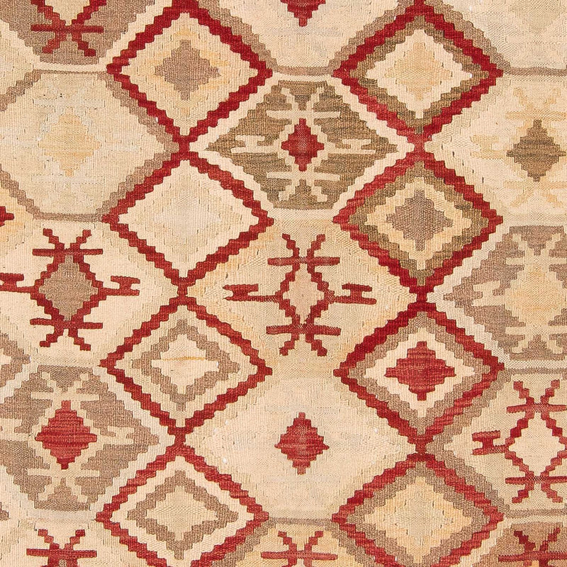 Alfombra Kelim - Splash - 290 x 193 cm - beige
