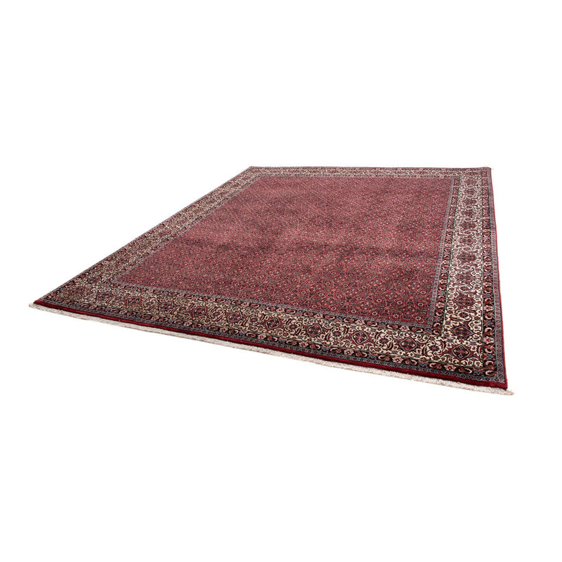Alfombra persa - Bidjar - 300 x 253 cm - rojo oscuro