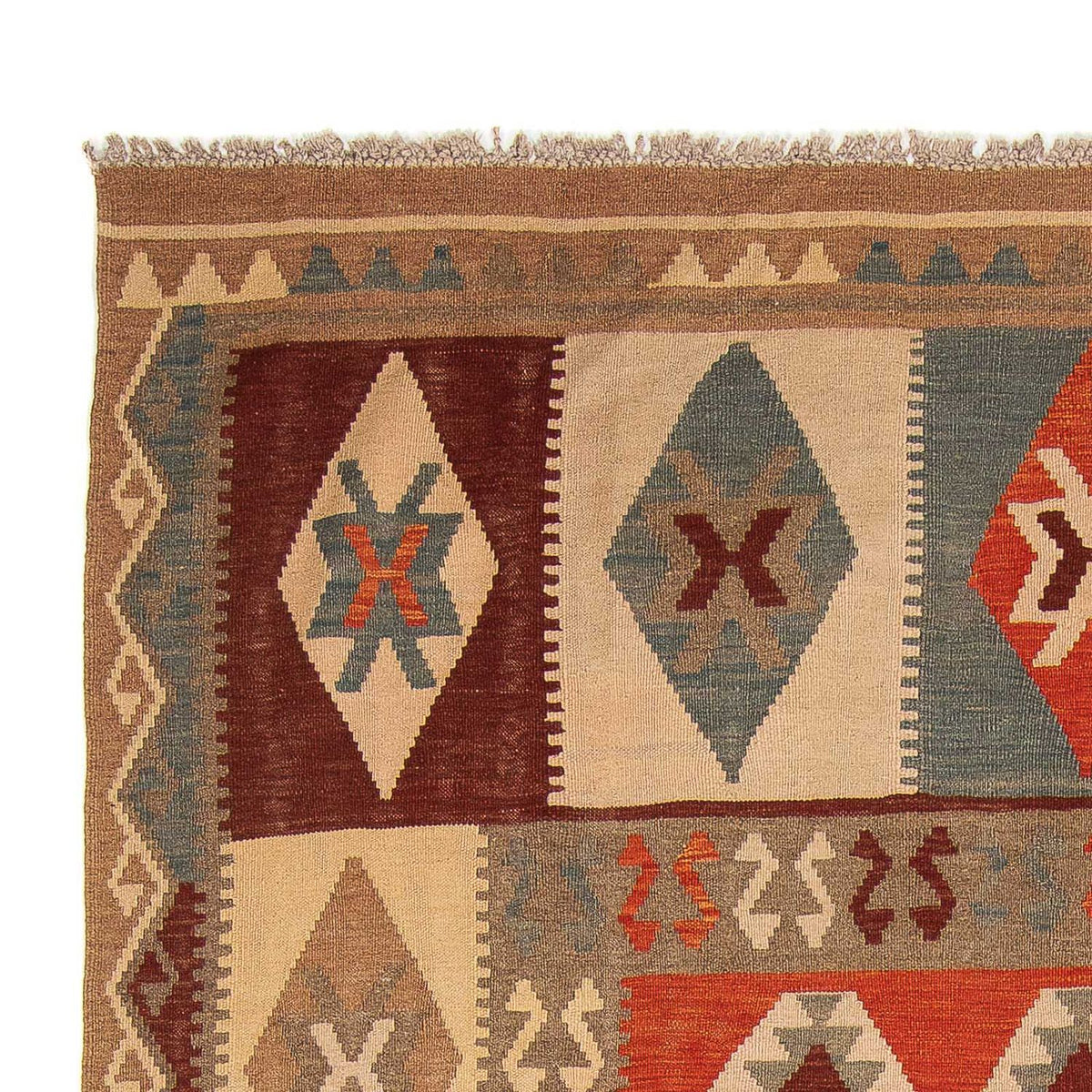 Kilim Maimana Alfombra 204x300cm - Alfombra de lana