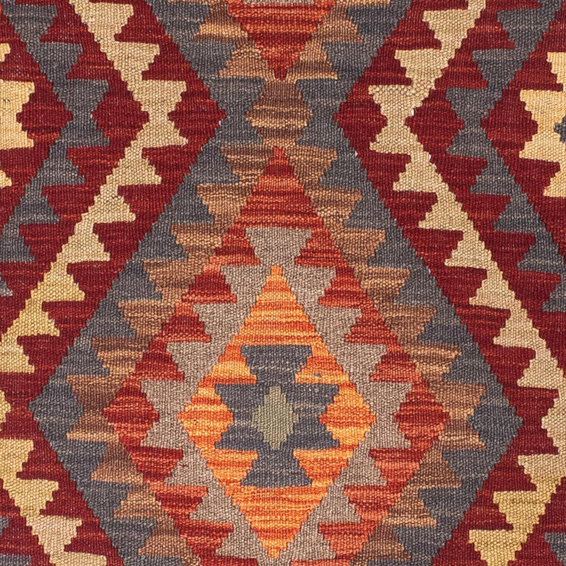 Alfombra de pasillo Alfombra Kelim - Oriental - 191 x 80 cm - gris