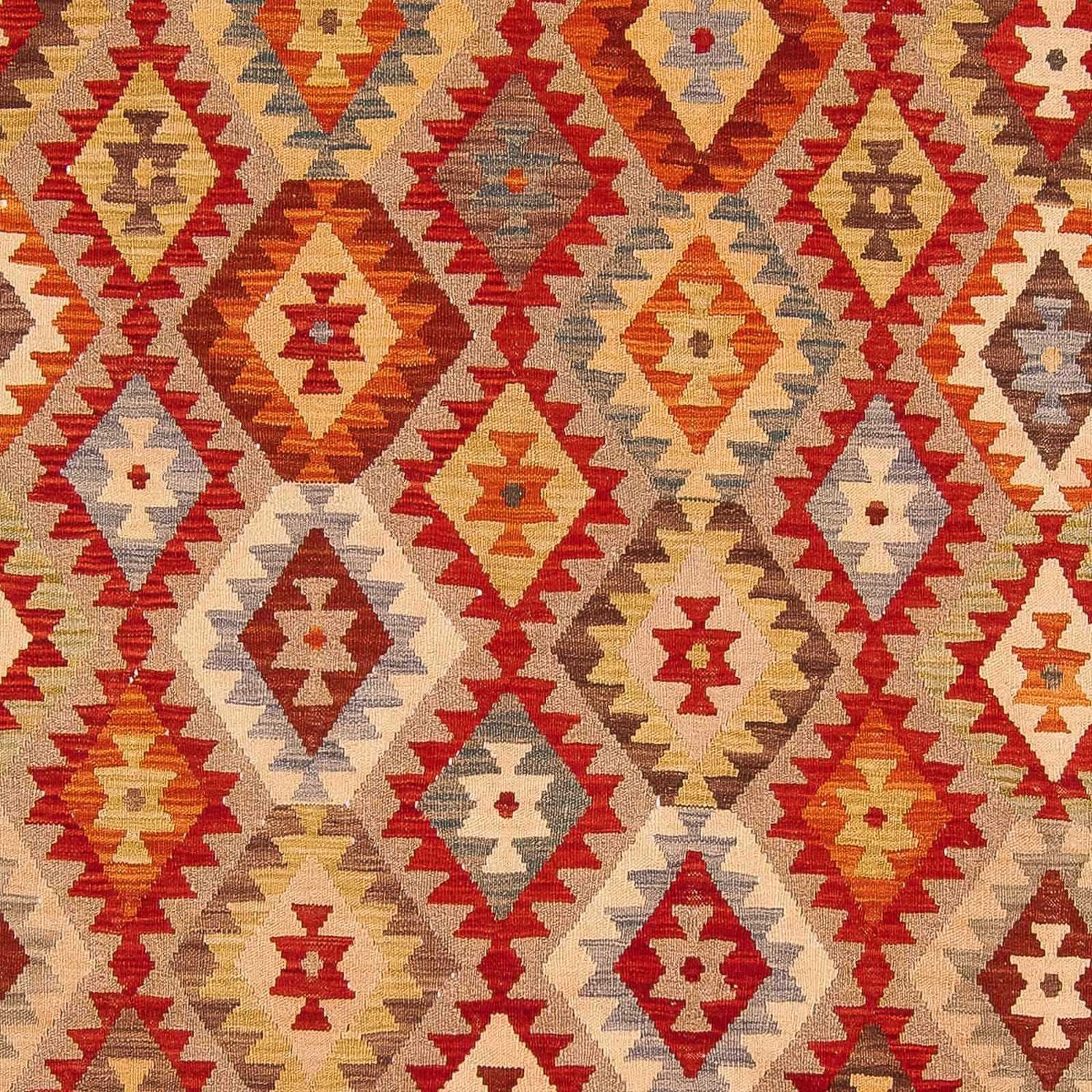 Alfombra Kelim - Splash - 292 x 205 cm - multicolor