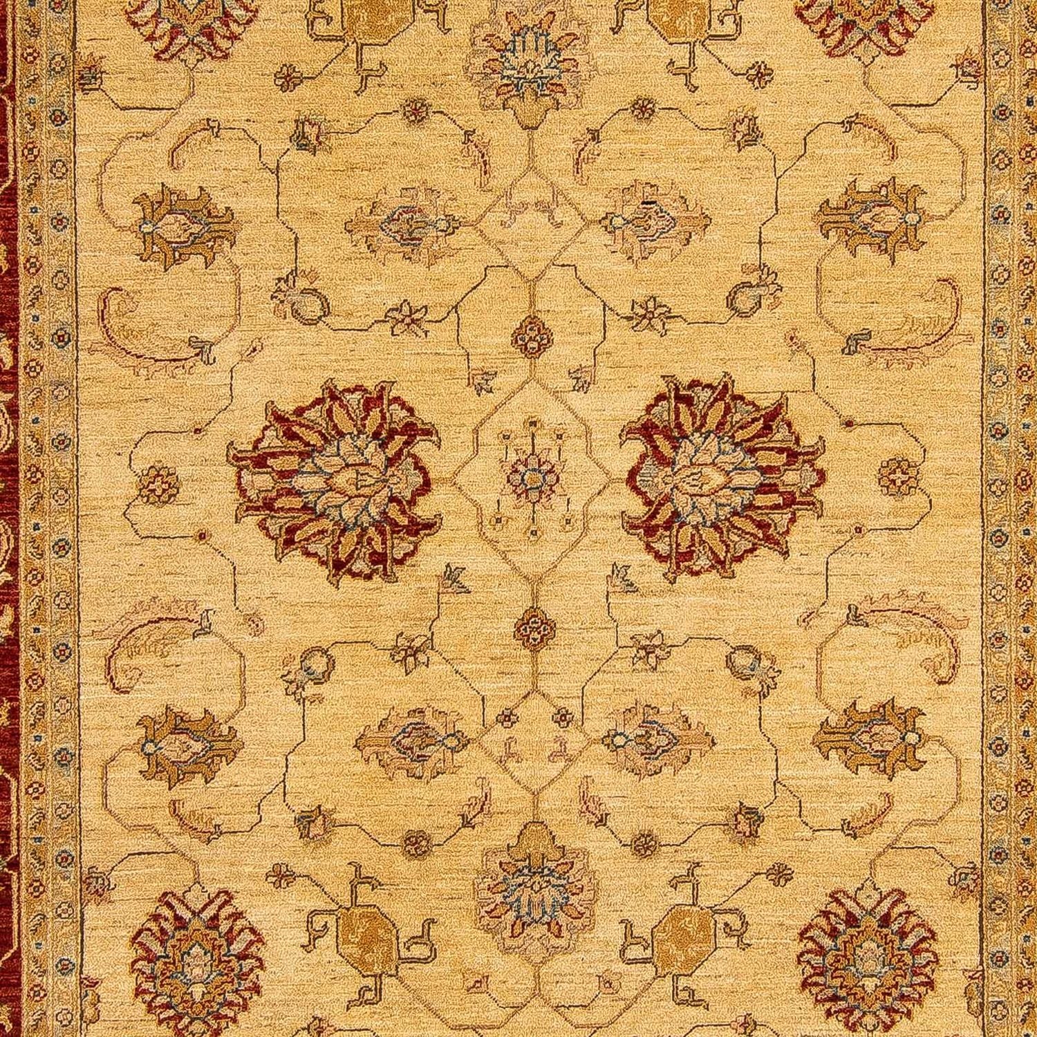 Alfombra de pasillo Alfombra Ziegler - 495 x 193 cm - oro