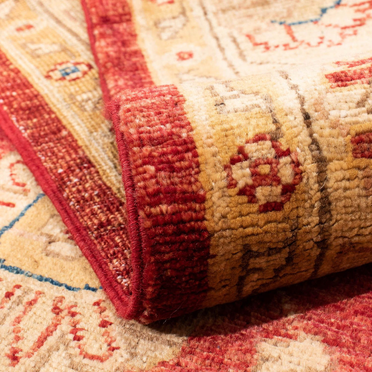 Alfombra de pasillo Alfombra Ziegler - 297 x 77 cm - rojo oscuro