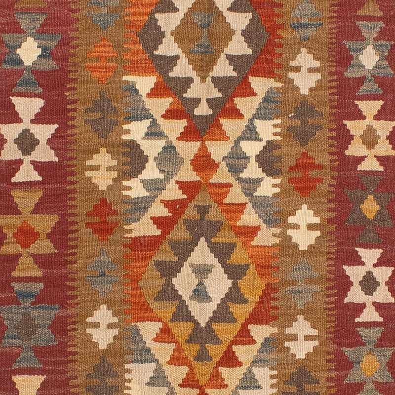 Alfombra Kelim - Splash - 201 x 153 cm - multicolor