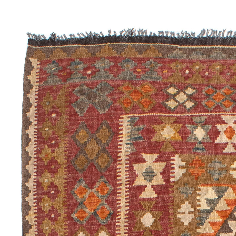 Alfombra Kelim - Splash - 201 x 153 cm - multicolor
