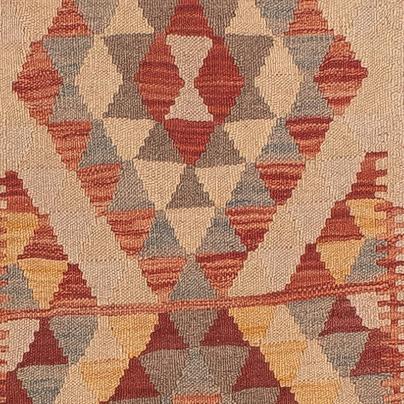 Alfombra de pasillo Alfombra Kelim - Splash - 312 x 80 cm - multicolor