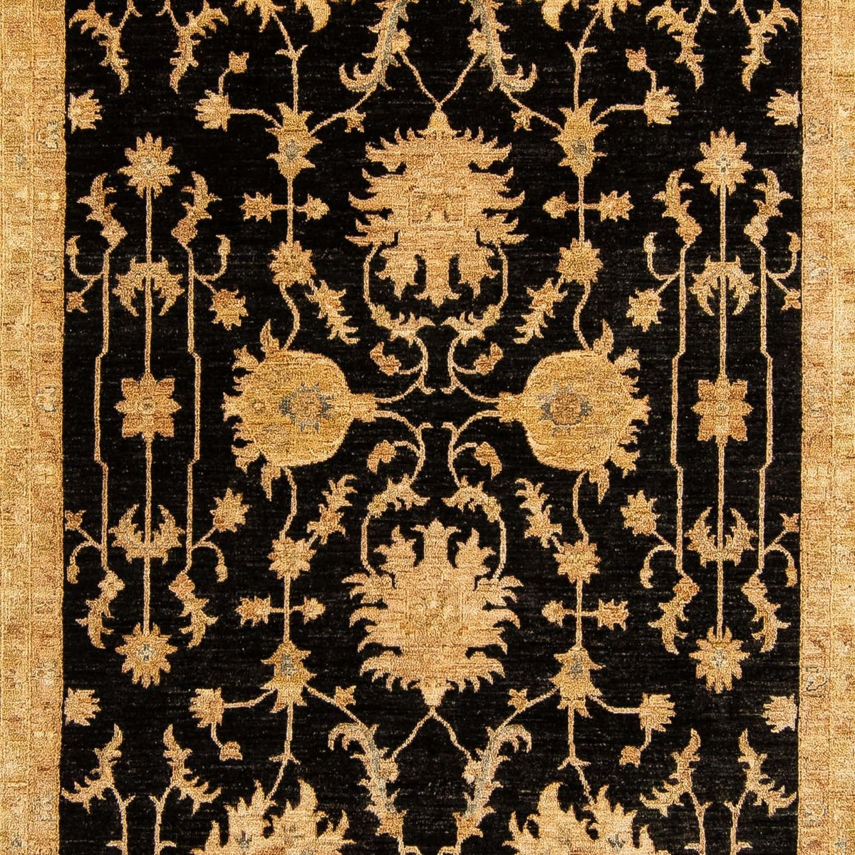 Alfombra Ziegler - 408 x 202 cm - azul oscuro