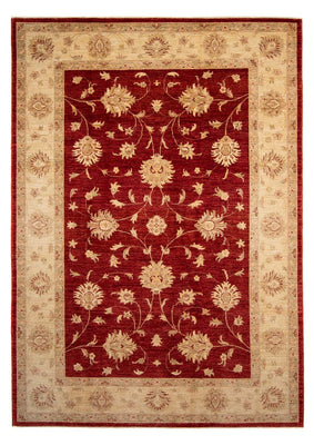 Alfombra Ziegler - 285 x 207 cm - rojo oscuro