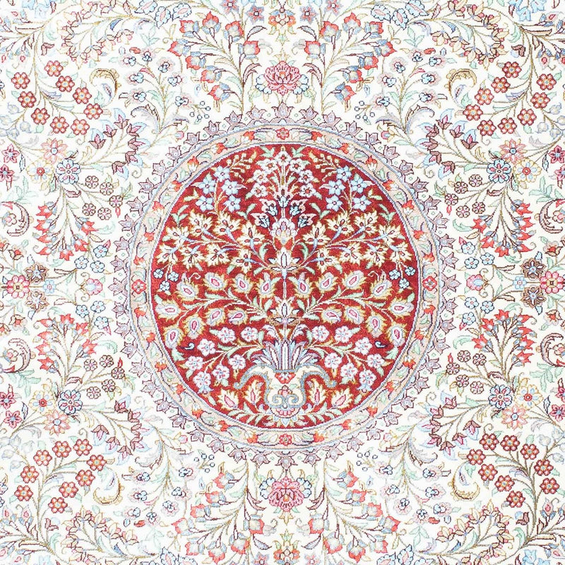 Alfombra persa - Ghom - 158 x 103 cm - beige