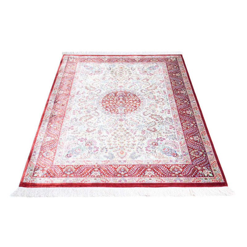 Alfombra persa - Ghom - 158 x 103 cm - beige