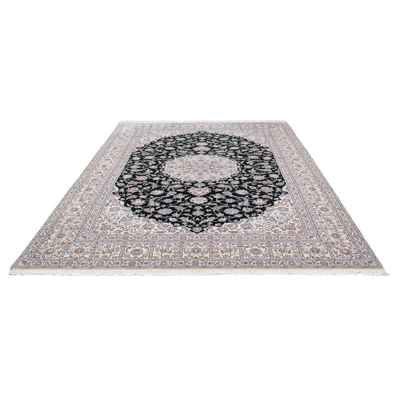 Alfombra Persa - Nain - Prima - 304 x 215 cm - azul oscuro