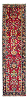 Tabriz Alfombra 105x400cm - Alfombra persa - Alfombra de pasillo / Rojo / 105 x 400 cm Alfombra de pasillo