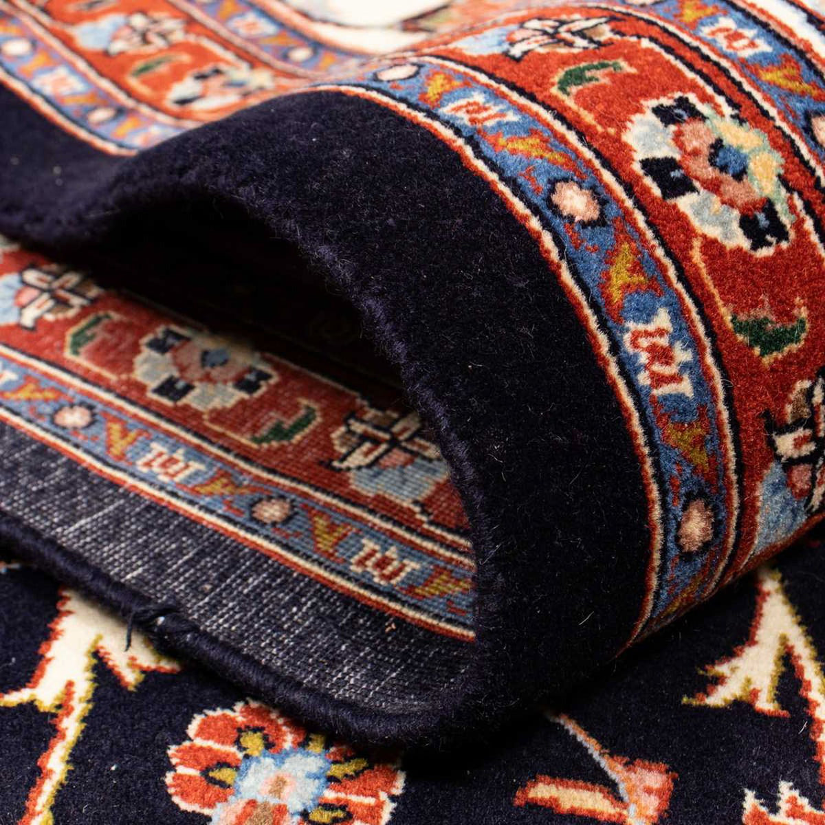 Alfombra persa - Clásica - 336 x 246 cm - azul oscuro