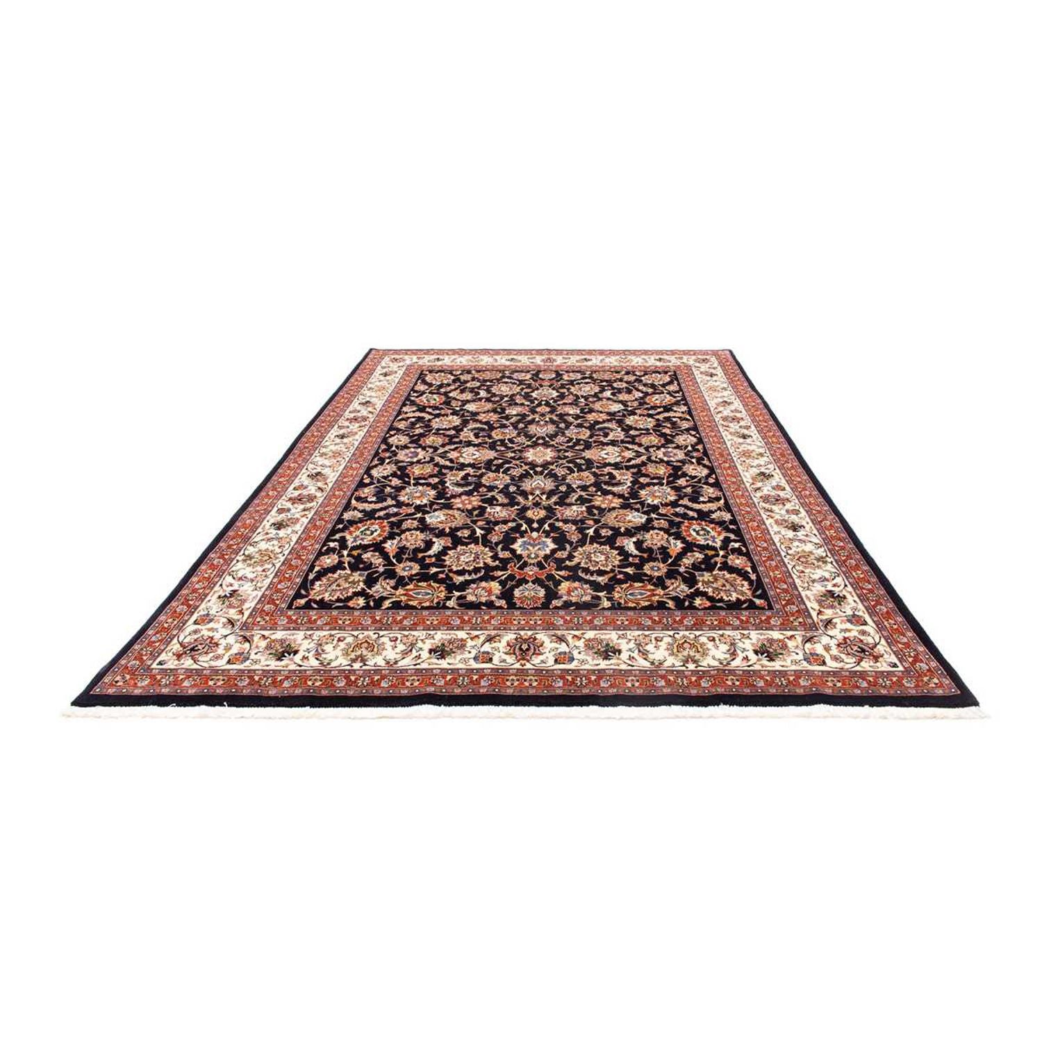 Alfombra persa - Clásica - 336 x 246 cm - azul oscuro