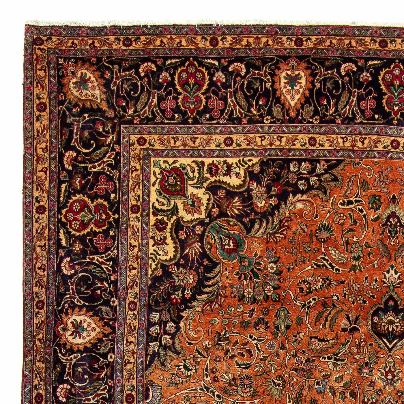 Tabriz Alfombra 405x308cm - Alfombra persa