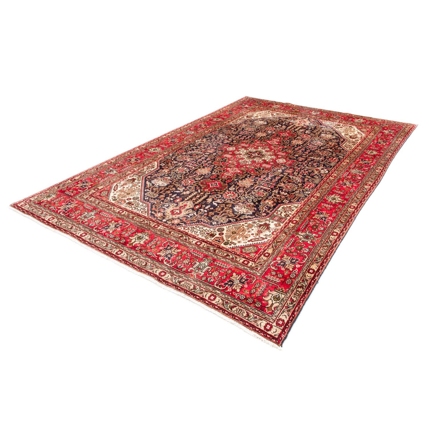 Alfombra persa - Tabriz - 300 x 195 cm - rojo