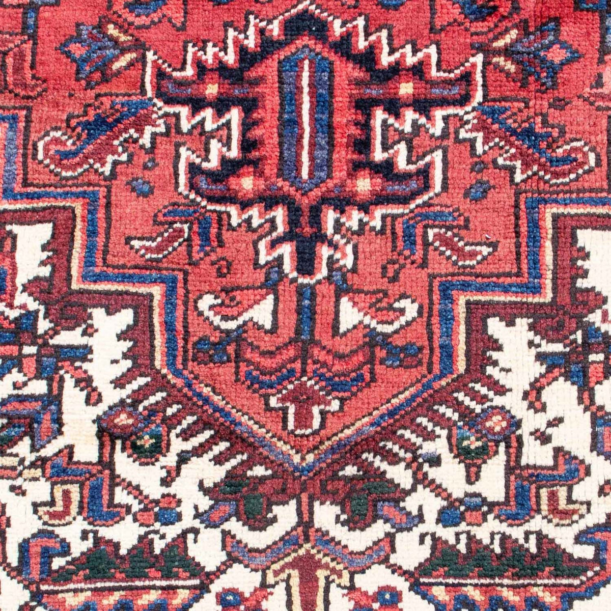 Alfombra persa - Nómada - 280 x 195 cm - rojo claro