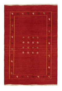 Alfombra Gabbeh - Persa - 178 x 120 cm - rojo