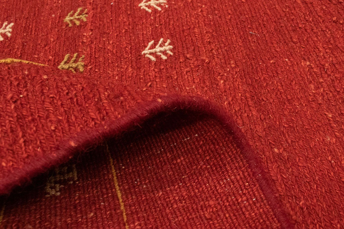 Alfombra Gabbeh - Persa - 178 x 120 cm - rojo