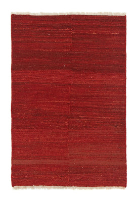 Alfombra Gabbeh - Persa - 140 x 92 cm - rojo