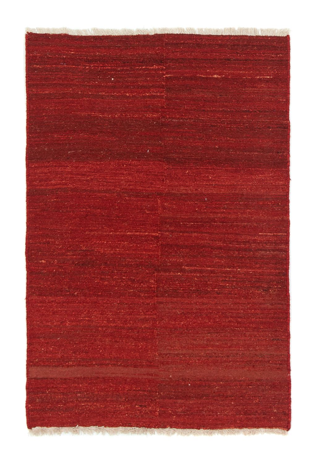 Alfombra Gabbeh - Persa - 140 x 92 cm - rojo