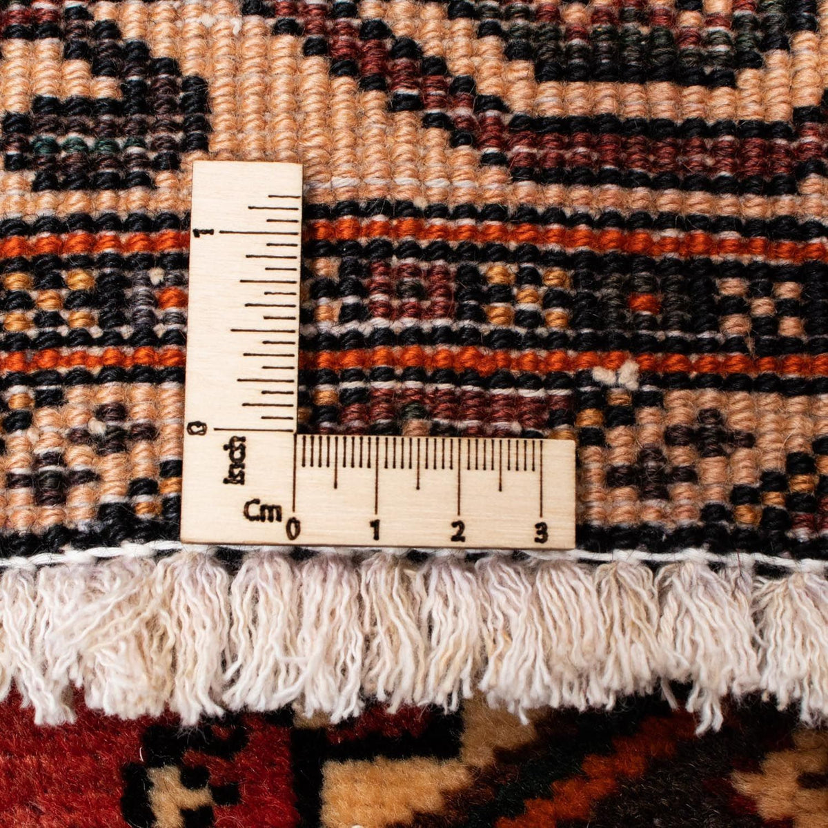 Alfombra de pasillo Alfombra persa - Nómada - 393 x 115 cm - rojo claro