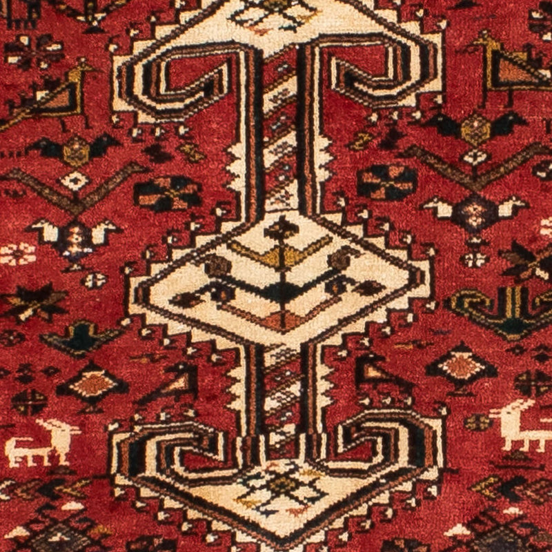 Alfombra de pasillo Alfombra persa - Nómada - 400 x 105 cm - rojo