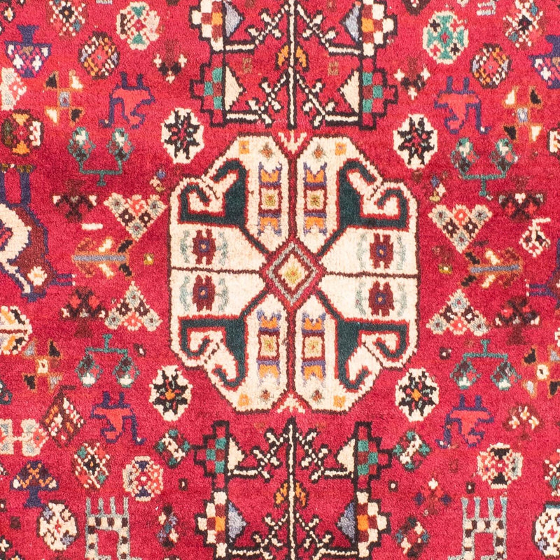 Alfombra persa - Nómada - 167 x 110 cm - rojo