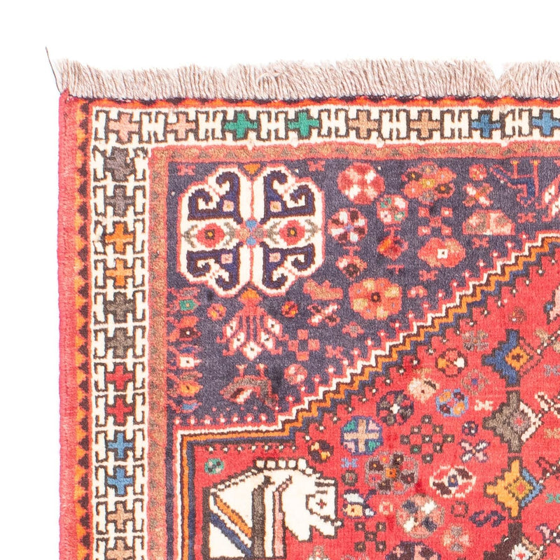 Alfombra persa - Nómada - 143 x 106 cm - rojo