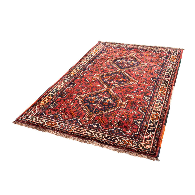 Alfombra persa - Nómada - 187 x 125 cm - rojo oscuro