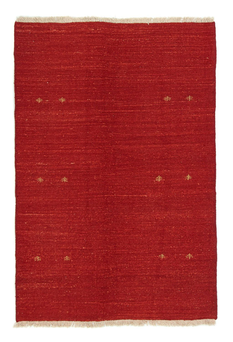 Alfombra Gabbeh - Persa - 180 x 120 cm - rojo