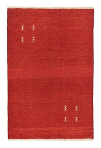 Alfombra Gabbeh - Persa - 185 x 121 cm - rojo