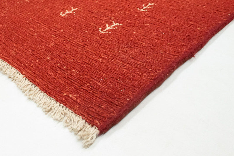 Alfombra Gabbeh - Persa - 185 x 121 cm - rojo