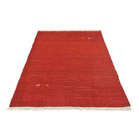 Alfombra Gabbeh - Persa - 182 x 117 cm - rojo