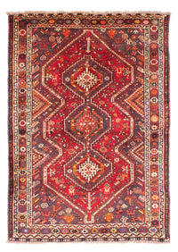 Alfombra persa - Nómada - 170 x 116 cm - rojo oscuro