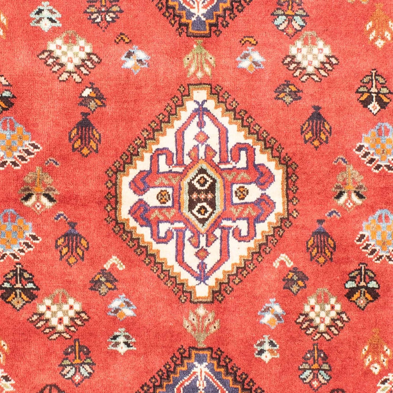 Alfombra persa - Nómada - 157 x 115 cm - rojo claro