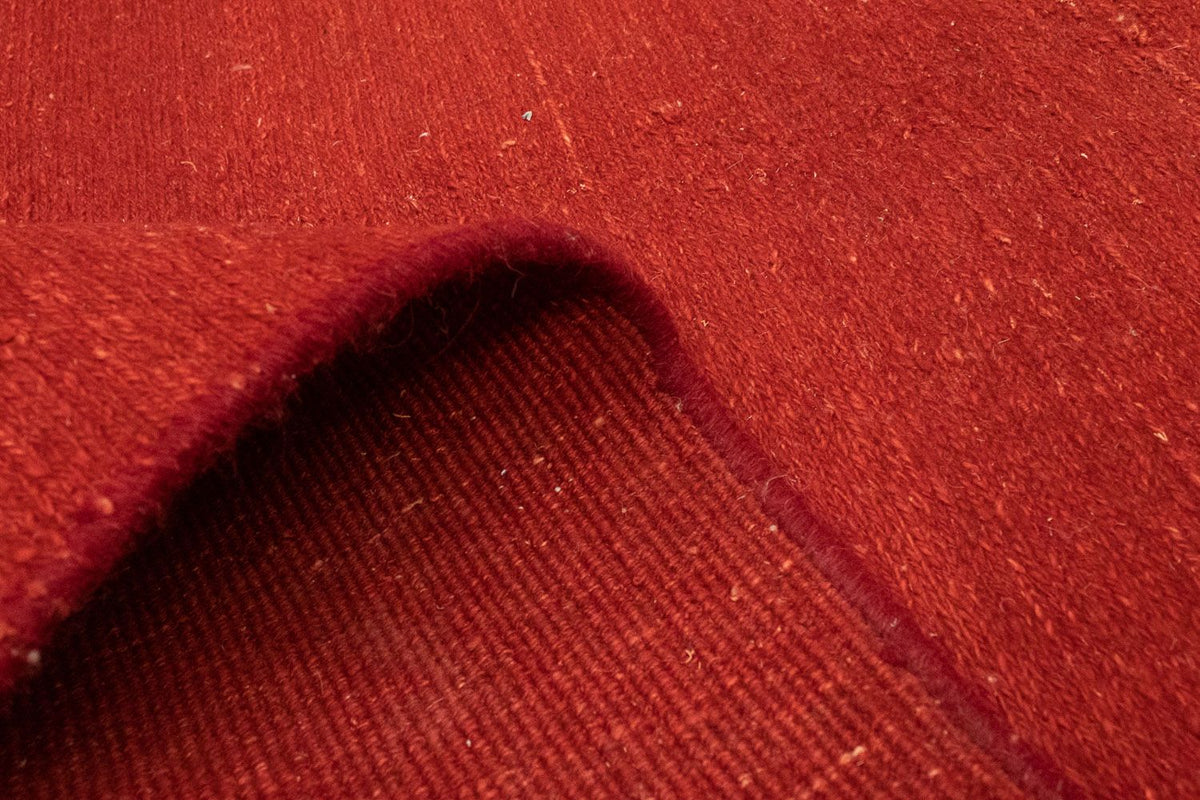 Alfombra Gabbeh - Persa - 208 x 138 cm - rojo