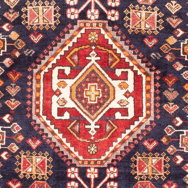 Alfombra persa - Nómada - 160 x 105 cm - azul oscuro