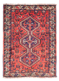 Alfombra persa - Nómada - 162 x 110 cm - rojo claro
