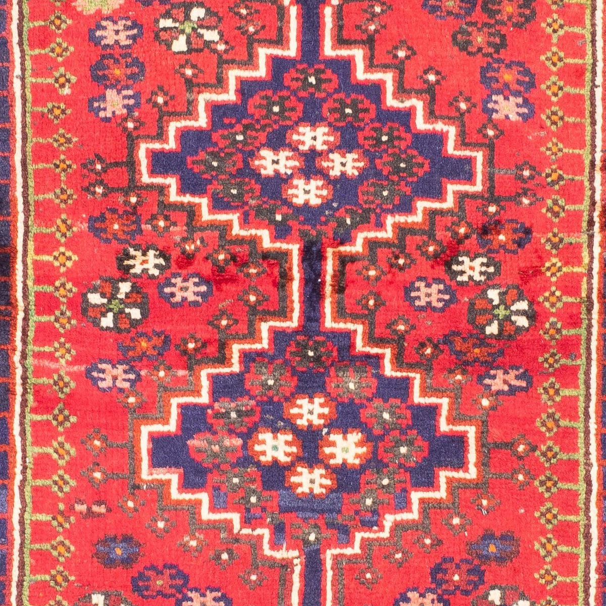 Alfombra persa - Nómada - 140 x 100 cm - rojo