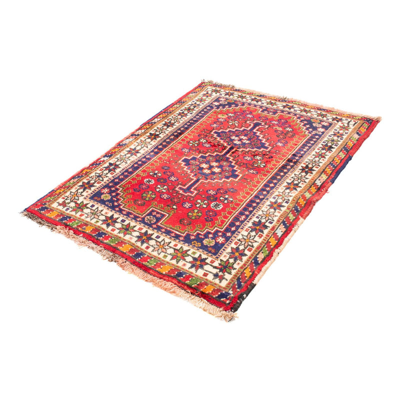 Alfombra persa - Nómada - 140 x 100 cm - rojo