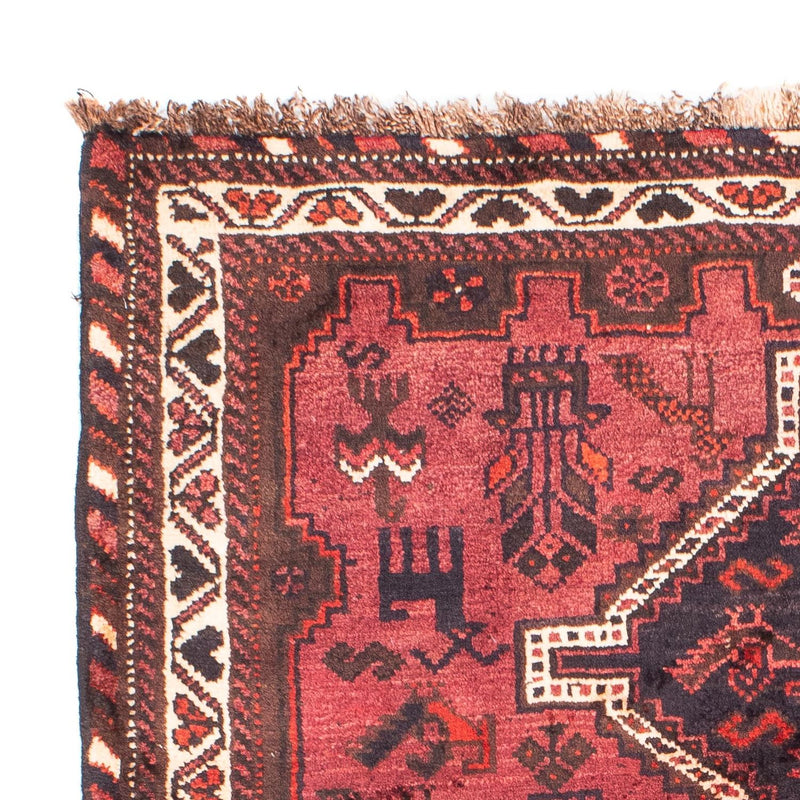 Alfombra persa - Nómada - 160 x 112 cm - rojo