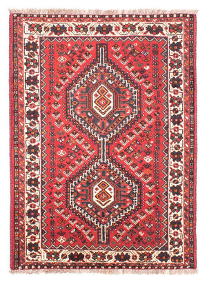 Alfombra persa - Nómada - 155 x 110 cm - rojo