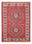 Alfombra persa - Nómada - 155 x 110 cm - rojo
